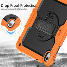 Load image into Gallery viewer, for iPad 10th Generation Case 10.9 Inch , Military Grade Shockproof Protector Silicone Cover Pencil Holder+Handle Shoulder Strap