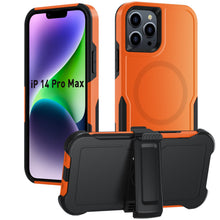 Load image into Gallery viewer, for iPhone 14 13 12 11 Case with Belt-Clip Holster Magnetic Ring,Rugged Shockproof Military Protective Bumper Armor Heavy Duty