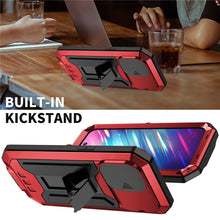 Load image into Gallery viewer, for iPhone 14 13 Pro Max Mini Case Military Grade Full-Body Rugged Built-in Kickstand Slide Camera Protective Cover Shell