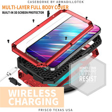 Load image into Gallery viewer, for iPhone 14 13 Pro Max Mini Case Military Grade Full-Body Rugged Built-in Kickstand Slide Camera Protective Cover Shell