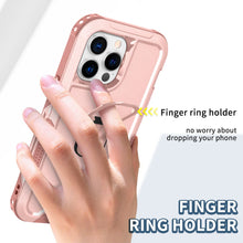 Load image into Gallery viewer, for iPhone 14 Pro Max Case 2022 Heavy Duty Full Body Shockproof Kickstand with 360° Ring Holder Support Car Mount Hybrid Bumper