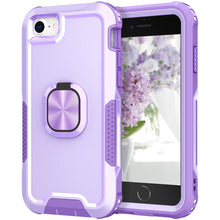 Load image into Gallery viewer, for iPhone SE 2022/2020 7 8 Case Heavy Duty Full Body Shockproof Kickstand with 360° Ring Holder Support Car Mount Hybrid Bumper
